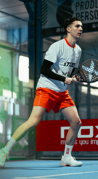 Player ready on court